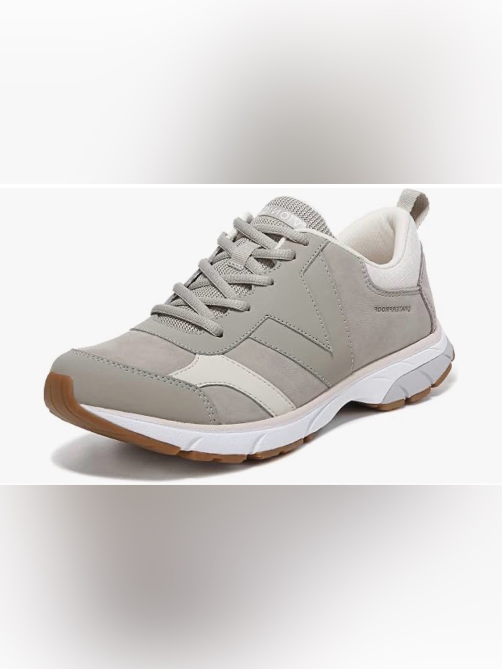 Vionic Zanny Waterproof Walking Sneaker — Dark Taupe — Women’s 6M — NWT